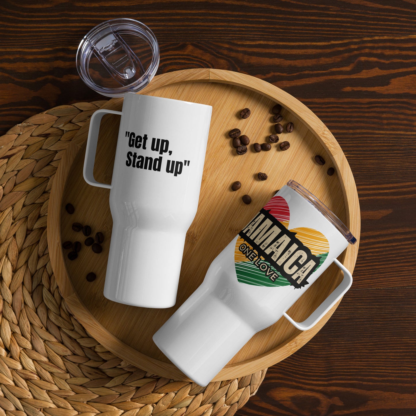 One Love Stainless Steel Travel Mug